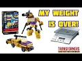 My Weight is OVER Transformers Age of the Primes voyager class Combacticon Swindle Review