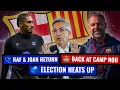 Lagu Back in the Camp Nou! Raphinha Returns, Victor Font Speaks, and Flick Under the Microscope