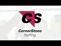 CornerStone Staffing Commercials Find your People Build your Team 2025