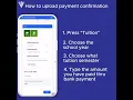 Student Portal Tutorial How to upload payment confirmation