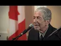 Leonard Cohen - Leonard Cohen on his writing process (Official You Want It Darker press conference)