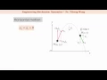 2015 Dynamics 07 Motion of a Projectile with closed caption