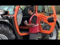 Check Diagnostic Trouble Codes DTC on JLG Telehandler - AG925