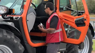 Check Diagnostic Trouble Codes DTC on JLG Telehandler - AG925