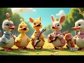 LIMA BEBEK KECIL BERMAIN - LAGU ANAK POPULER INDONESIA | Zel Zel Kids