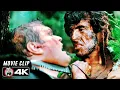Lagu Rambo Destroys Corrupt Cops Scene | FIRST BLOOD (1982) Movie CLIP 4K
