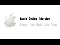 Apple Coding Interview Question Leetcode 199 Binary Tree Right Side View