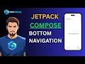 Jetpack Compose Bottom Navigation Bar with HorizontalPager Kotlin Android Tutorial