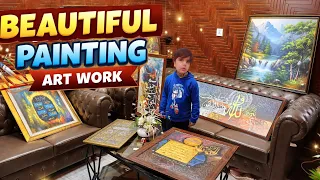 Handmade Calligraphy Painting Beautiful Art Collection Islamic Calligraphy by shahzeen basit