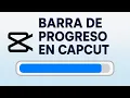 Como hacer una barra de progreso en CapCut de manera facil