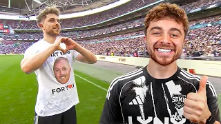 SCORING FROM 30 YARDS AT WEMBLEY