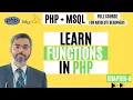 Learn Functions in PHP PHP functions tutorial PHP Full Course Chapter-9