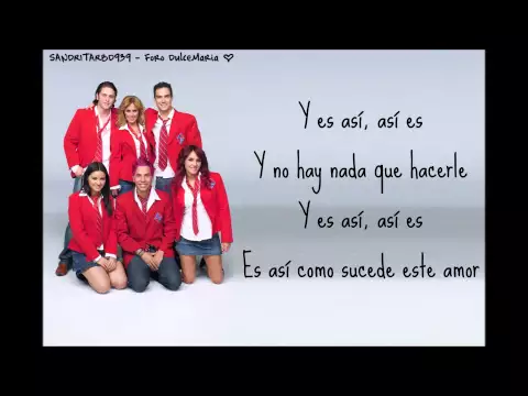 Download MP3 Nuestro Amor (letra) RBD