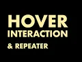 Repeater Hover Interaction on Editor X Editor X