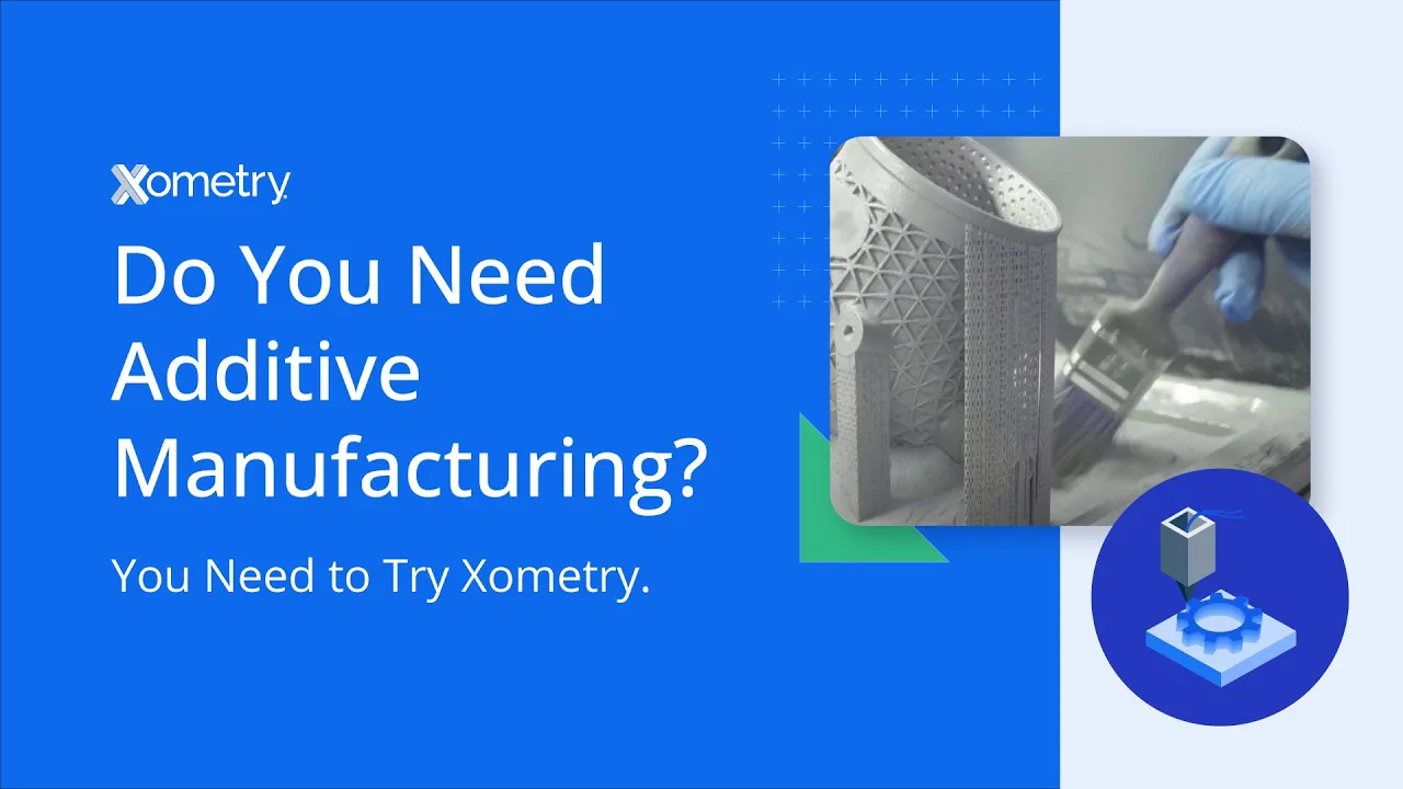 Xometry — Xometry — 3D Printing Services (YouTube video ad)