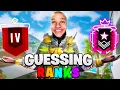 GUESSING RANKS RETURNS