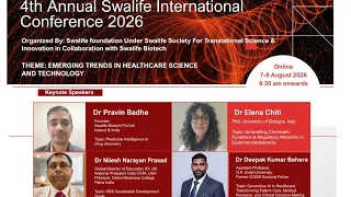 Swalife Biotech 4th Annual Conference 2026 - day 1