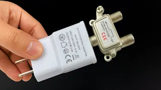 You ll Never Pay for Internet Again Just Connect a Splitter to a Phone Charger