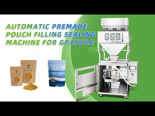 premade pouch filling machine