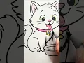 CUTE CAT Coloring Page