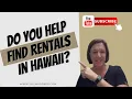 Finding rental properties on Oahu