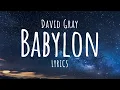 David Gray - Babylon