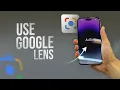 How to Use Google Lens on iPhone tutorial