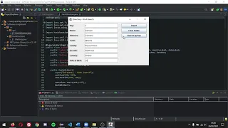 Hash Table implementation in Java with a GUI