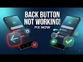 Back Button Not Working Fix It by Using Navigation Bar App Easy Solution 2026