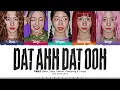 TWICE 'DAT AHH DAT OOH (SANA & JIHYO & DAHYUN & CHAEYOUNG & TZUYU)' Lyrics [Color Coded_Eng]