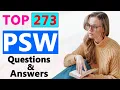 PSW Exam vary important Question Answer