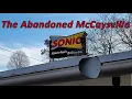 Abandoned McCaysville Sonic Drive In
