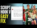 Script Hook V Critical Error FIX FATAL Unknown Game Version GTA 5