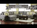 Best Couches for Plus-Size Comfort Extra Support