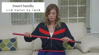 How to assemble the Vileda 3-Piece Handle
