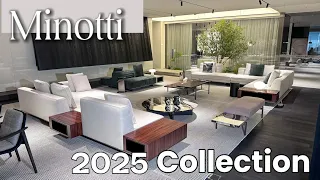 Explore Minotti S LATEST 2025 Collection Exclusive Showroom Tour  Explore Minotti S LATEST 2025 Collection Exclusive Showroom Tour