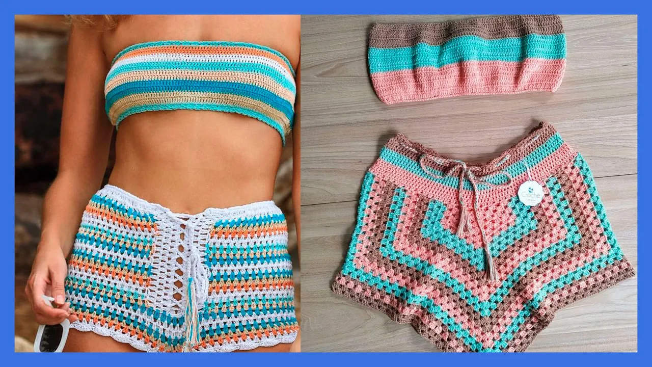 TRAJES DE BAÑOS TEJIDOS