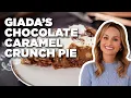 How to Make Giada s Chocolate Caramel Crunch Pie Giada s Holiday Handbook Food Network