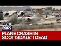 Plane crash in Scottsdale leaves 1 dead several others injured