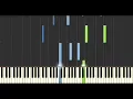 Fabrizio Paterlini - All My Joy, All My Pain (Synthesia Tutorial)
