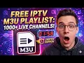 FREE IPTV M3U Playlist June 2026 1000 Live Channels All Devices