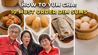 How To YUM CHA 10 MUST TRY Cantonese Dim Sum Dishes at my go-to Chinese Restaurant Vlogmas 2022