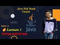P2 L1 Object Creation Method Creation and Calling Syntax in Java