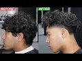 HOW TO FADE CURLY HAIR Step by Step Taper Fade Tutorial for Beginners