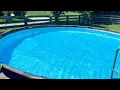 Coleman 18x52 pool How long does it take to fill