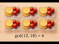 GCD From Physical Tiling to Abstract Algebra