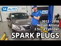 How to Replace Spark Plugs 2012 2018 Nissan Altima 2 5L