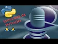Shivling Design in Python IDLE Shell