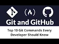 Git and GitHub lesson 2 Top 10 Git Commands Every Developer Should Know