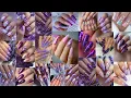 Latest Nail Art Design For Summer Cute Purple Nail Art Idea s
